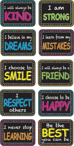 Character Building ,Non-Magnetic Mini Whiteboard Erasers