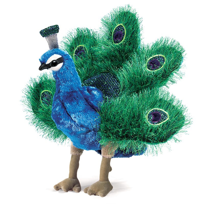 Peacock Small Puppet