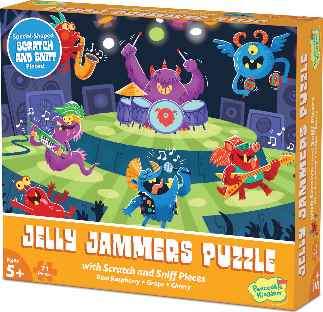 Scratch And Sniff Puzzle – The Jelly Jammers