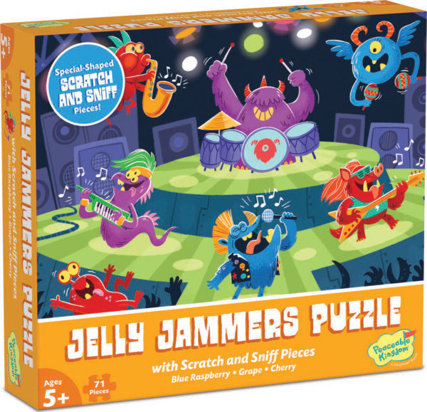 Scratch And Sniff Puzzle – The Jelly Jammers