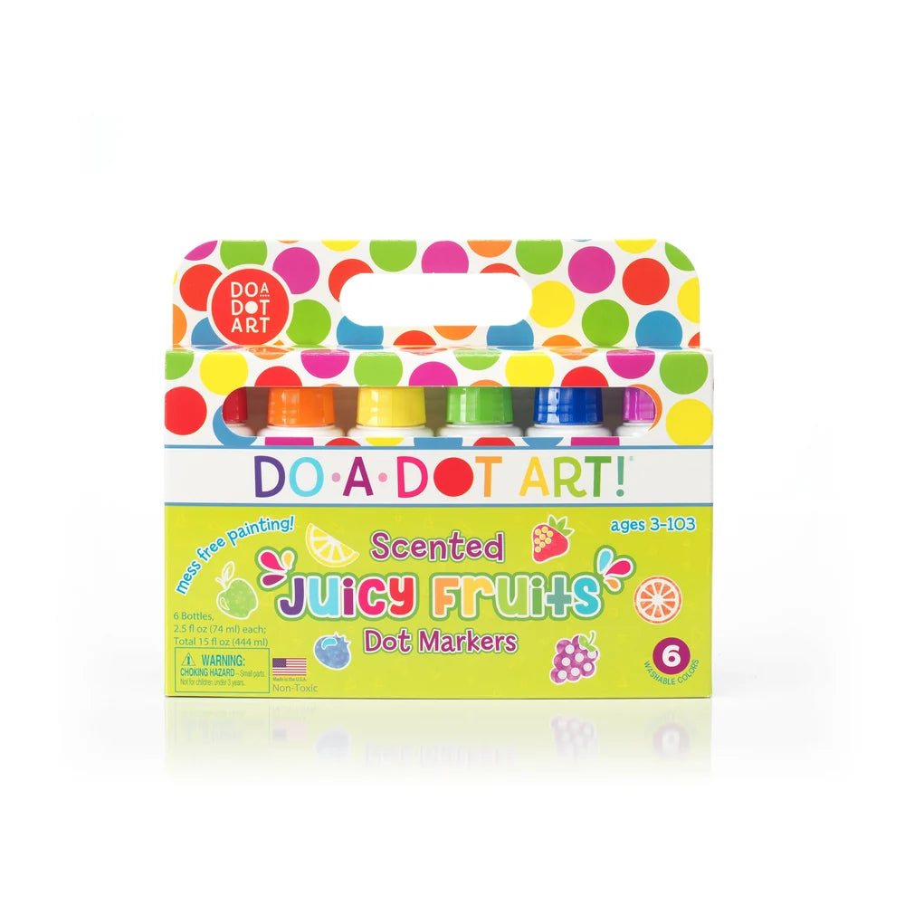 Do-A-Dot Juicy Fruits Scented Markers - 6ct