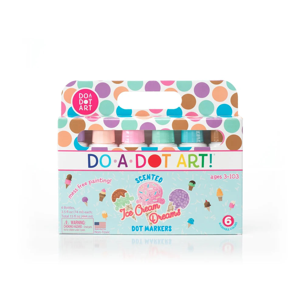 Do-A-Dot Ice Cream Dreams Scented Markers - 6ct