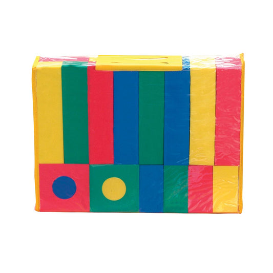 WonderFoam® Activity Blocks, Assorted Primary Colors, Assorted Sizes, 40 Pieces