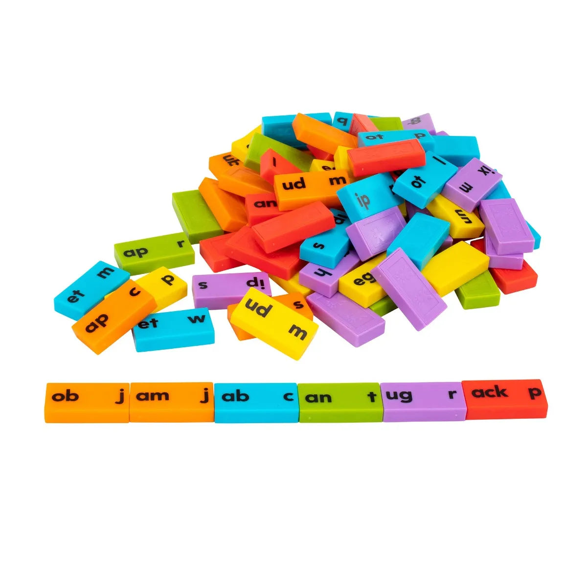 Phonics Dominoes — Short Vowels