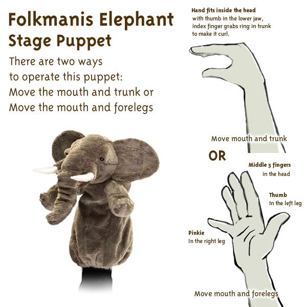 Elephant Stage Puppet
