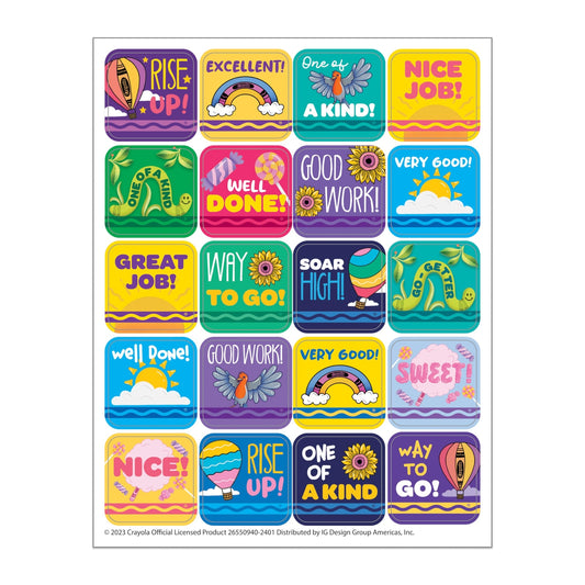 Colors of Kindness stickers