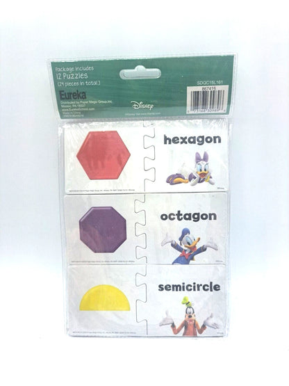 Mickeys Matching Shapes Self-Correcting Puzzles