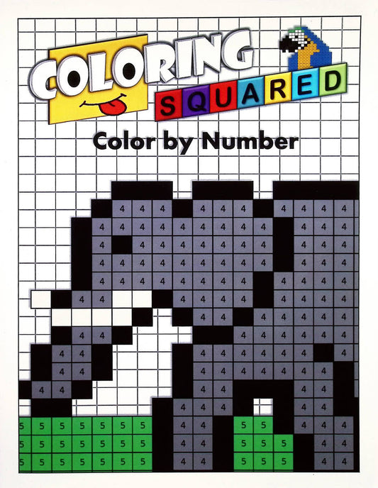 Super Coloring Squared Color By Number Rev.