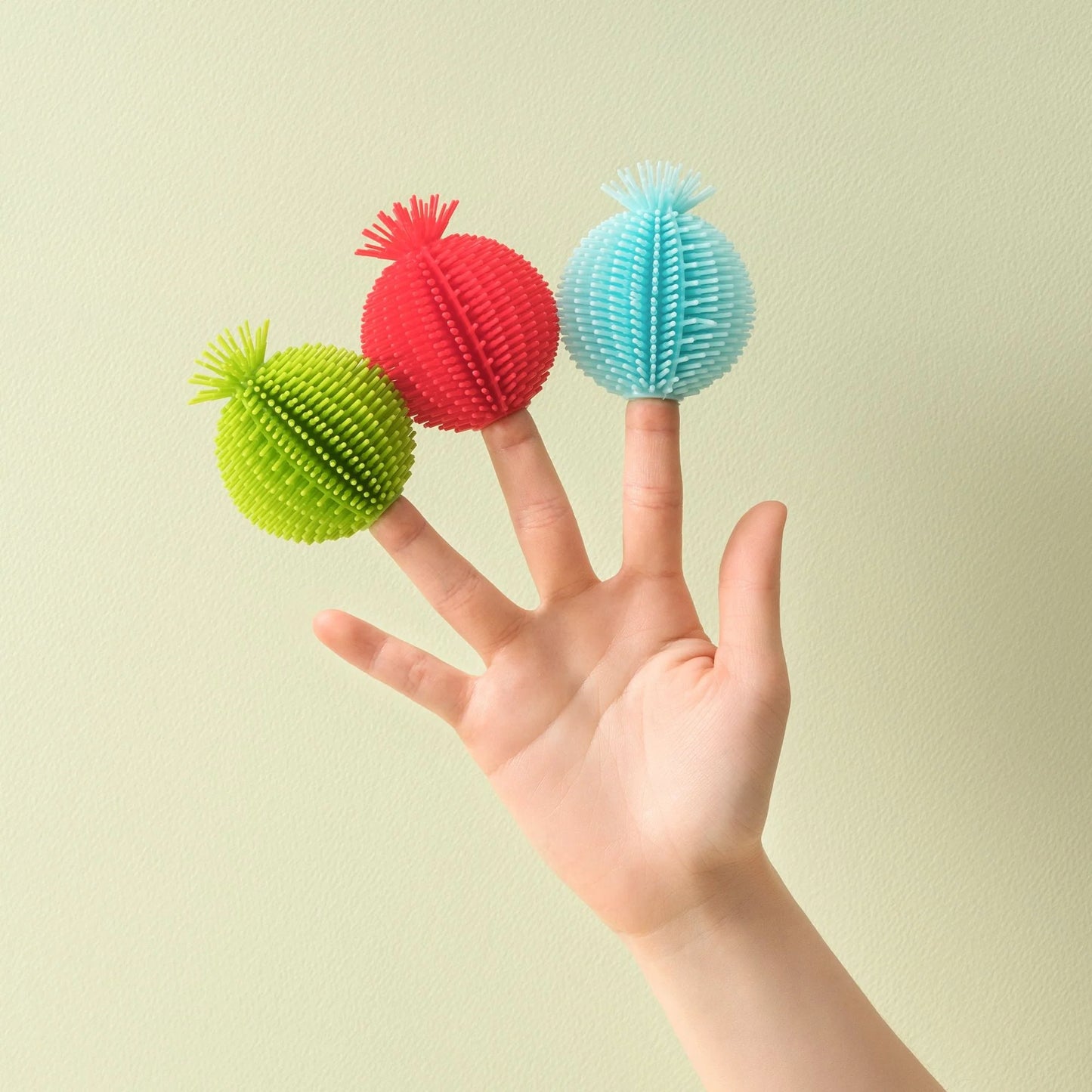 Spike Silicone Fidget Balls 3ct.