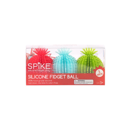 Spike Silicone Fidget Balls 3ct.