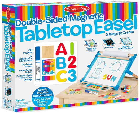 Magnetic Double Sided Tabletop Easel