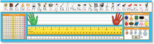 Modern Manuscript Counting 1-120 Desk Plates