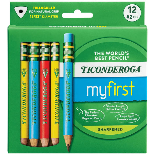 My First Ticonderoga Short Pencils 12ct. -Assorted Colors
