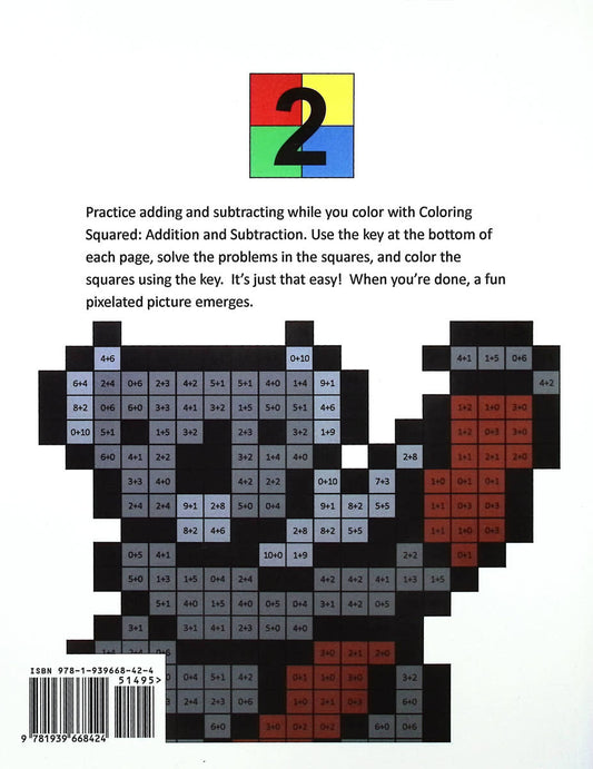 Super Coloring Squared Addition/Subtraction Rev.